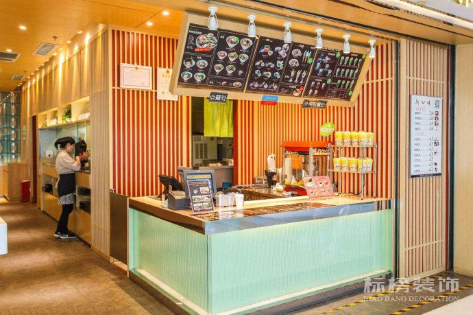 布兰诺奶茶门店装修奶茶店装修公司怎样选？